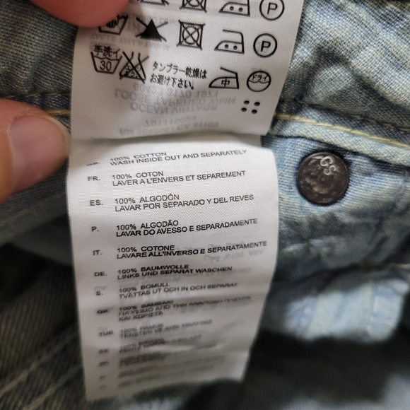 G-Star raw arc loose tapered fit jeans 27x32 nwt - Picture 6 of 6